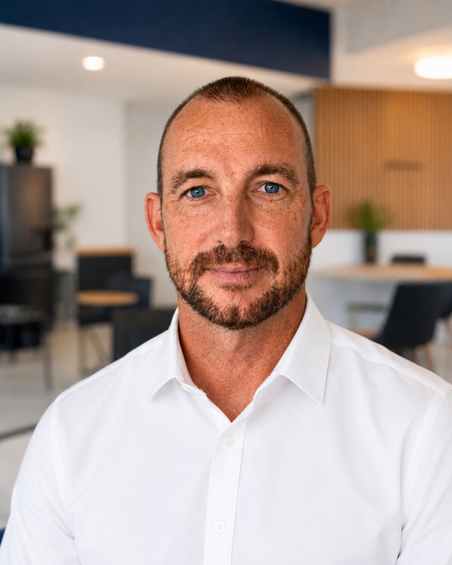 Daniel Pledger, operations manager at Aspire Financing in Darwin